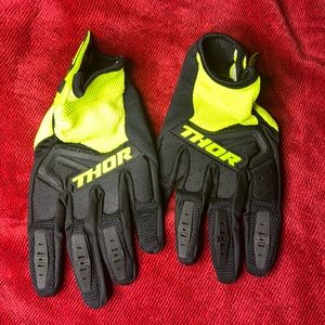 Thor dirtbike gloves